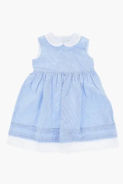 Vestito Chemisier a Tinta Unita con Zip Sul Retro>il gufo Clearance