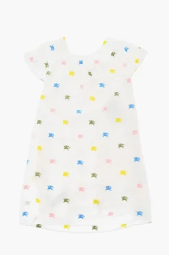 Sale Vestito DANALEE Svasato con Ricamo Monogram All-Over Abbigliamento