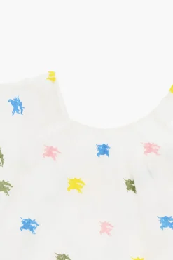 Sale Vestito DANALEE Svasato con Ricamo Monogram All-Over Abbigliamento