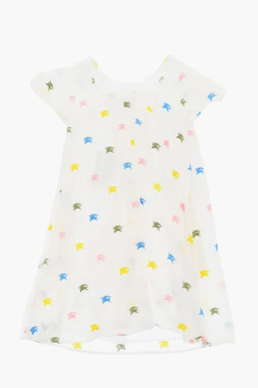 Sale Vestito DANALEE Svasato con Ricamo Monogram All-Over Abbigliamento