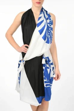 Clearance Vestito Halterneck ZEBRA Drappeggiato Donna Vestiti