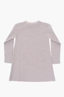 Vestito in Lana Vergine a Maniche Lunghe></noscript>Dior Kids Fashion