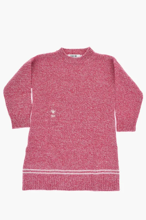 Vestito in Maglia a Maniche Lunghe>Dior Kids Online