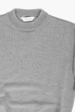 Clearance vestito in maglia girocollo Abbigliamento