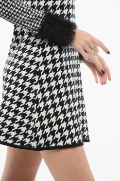 Vestito in Maglia Pied de Poule con Dettaglio Fili></noscript>Viktor & Rolf Best