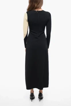 Vestito in Maglia Stretchy con Desing Colorblock>Tory Burch Best