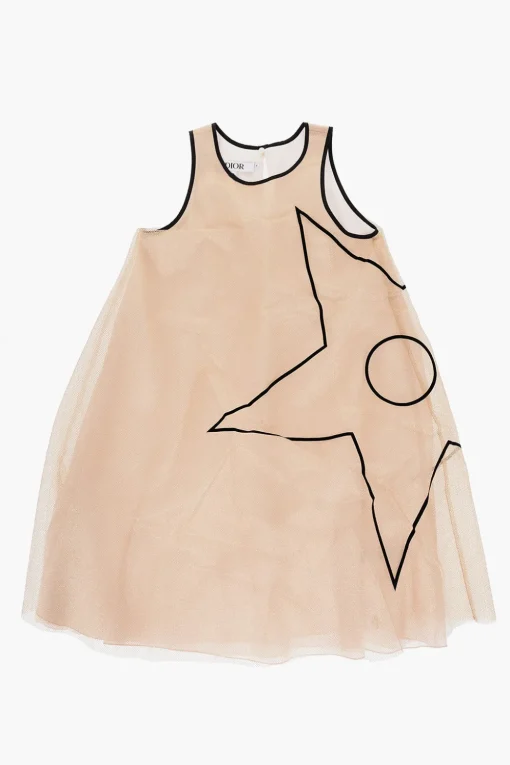 Best Vestito in Mesh Senza Maniche Abbigliamento