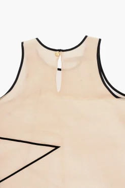 Best Vestito in Mesh Senza Maniche Abbigliamento