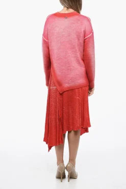 Vestito KIMOLOS Doppio Tessuto con Effetto Sfumato>Diesel Hot