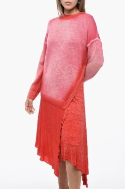 Vestito KIMOLOS Doppio Tessuto con Effetto Sfumato></noscript>Diesel Hot
