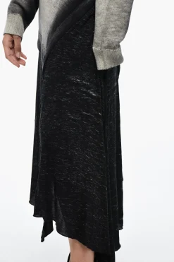 Best Vestito KIMOLOS Doppio Tessuto con Effetto Sfumato Donna Vestiti