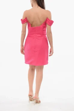 Vestito LEANNA in Lino con Drappeggio>Costarellos New