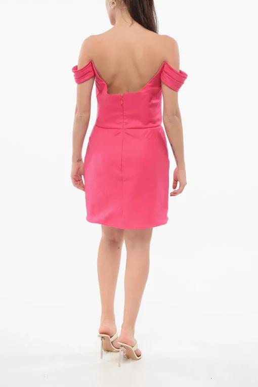 Vestito LEANNA in Lino con Drappeggio>Costarellos New