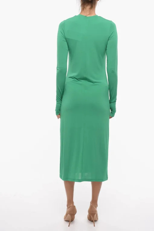 Discount Vestito LUNA a Manica Lunga con Dettaglio Cut-Out Donna Vestiti