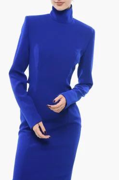 Best Vestito Lungo Con Maxi Cut-out E Spacco Posteriore Donna Vestiti