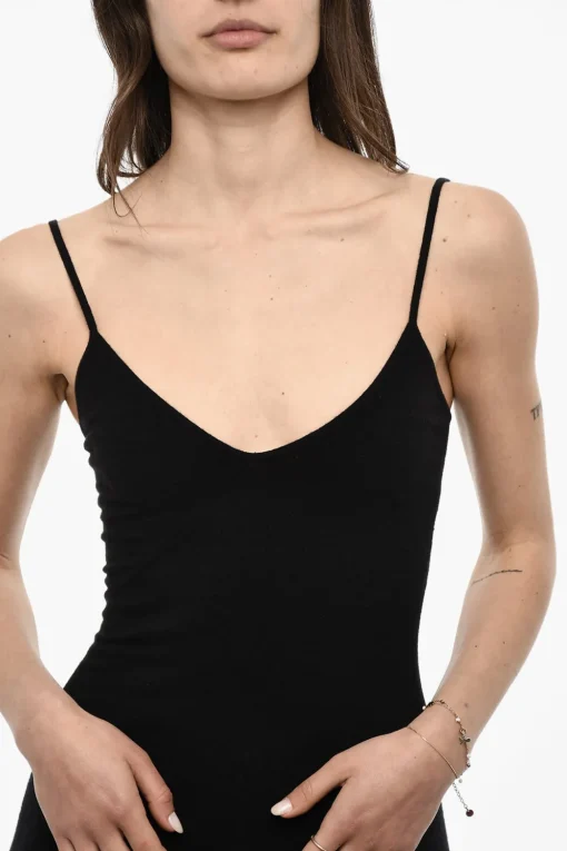 Vestito Lungo Senza Maniche In Misto Lana>Dsquared2 Clearance