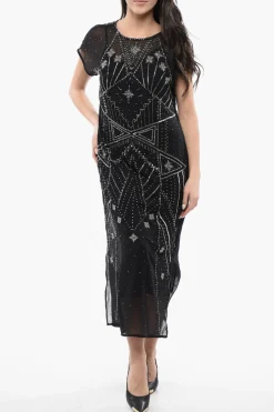 Vestito Maxi ETTA Impreziosito da Perline>AllSaints Best