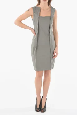 Vestito Midi PREZZEMOLO con Tagli Geometrici>Ixos Fashion