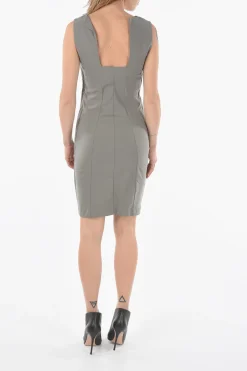 Vestito Midi PREZZEMOLO con Tagli Geometrici>Ixos Fashion