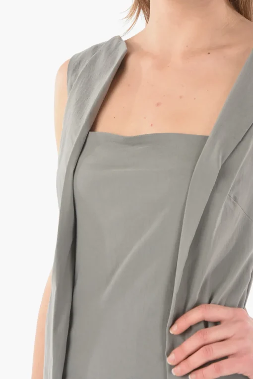 Vestito Midi PREZZEMOLO con Tagli Geometrici>Ixos Fashion