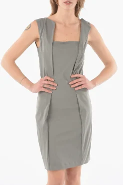 Vestito Midi PREZZEMOLO con Tagli Geometrici></noscript>Ixos Fashion
