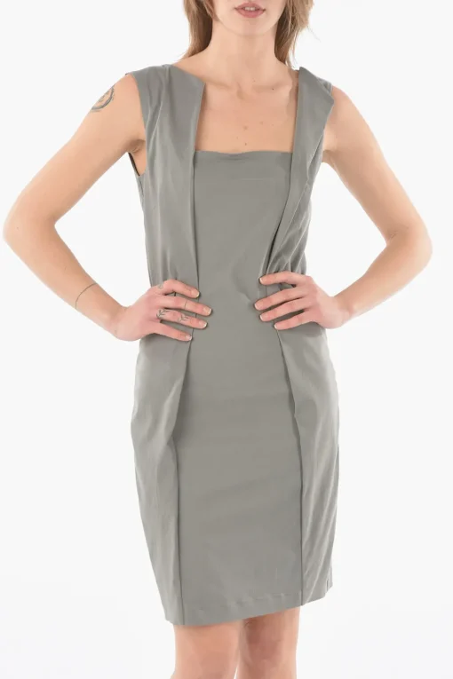 Vestito Midi PREZZEMOLO con Tagli Geometrici>Ixos Fashion