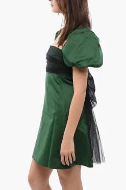 Vestito Mini Con Maniche Leg Of Mutton E Dettaglio Fiocco></noscript>Viktor & Rolf Online