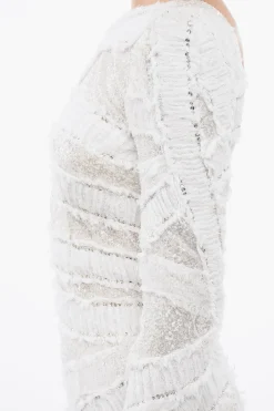 Online Vestito Mini Con paillettes E Scollo Sulla Schiena Donna Vestiti