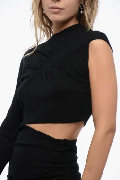 Vestito Monospalla Cut-Out con Dettaglio Drappeggiato></noscript>Isabel Marant New