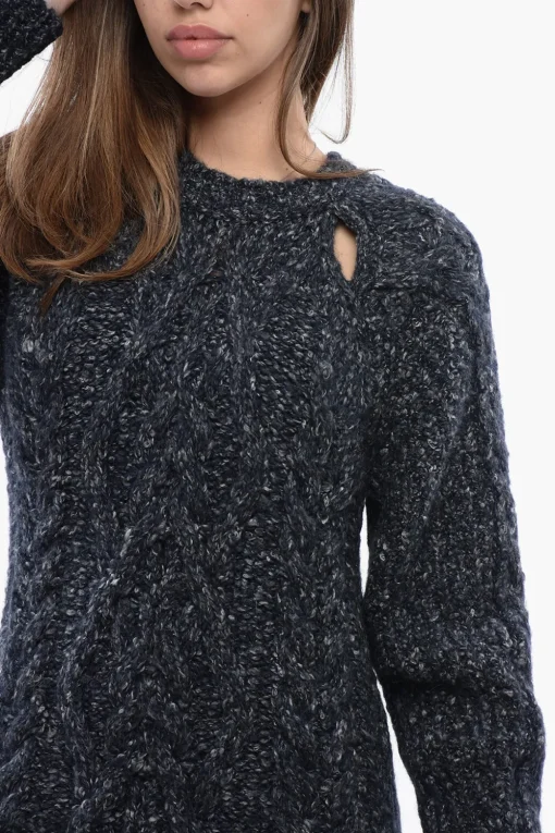 Vestito NAZAE Aran con Dettaglio Cut Out>Isabel Marant Fashion