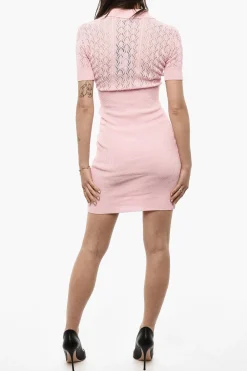 Vestito Polo Corto In Macramé>Dsquared2 Fashion
