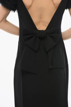 Best Vestito RAGLAN con Maniche in Tulle Donna Vestiti