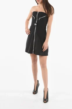 Best Vestito Senza Maniche Con Cintura E Zip Donna Vestiti