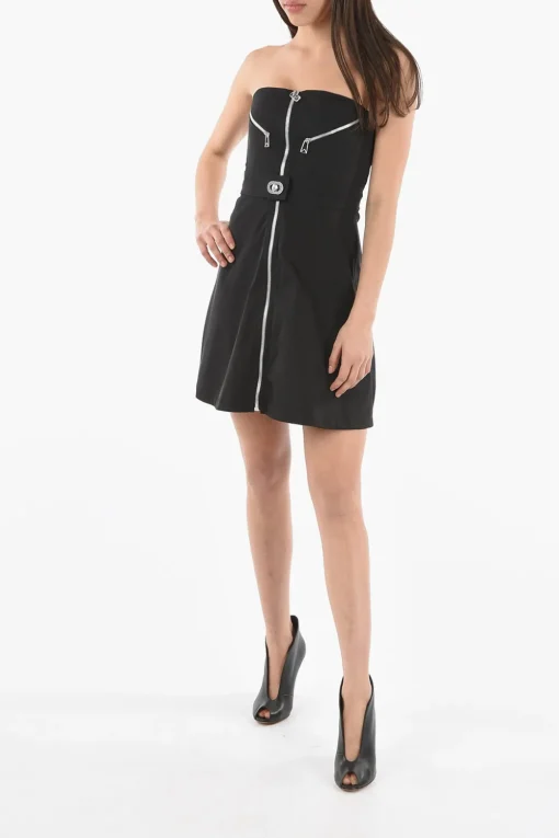 Best Vestito Senza Maniche Con Cintura E Zip Donna Vestiti