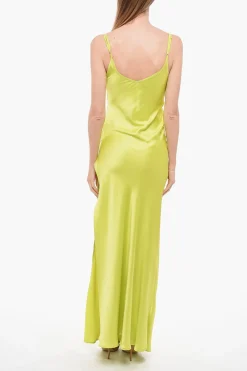 Vestito Sottoveste con Profondo Spacco Laterale>Dont At Me Label Fashion
