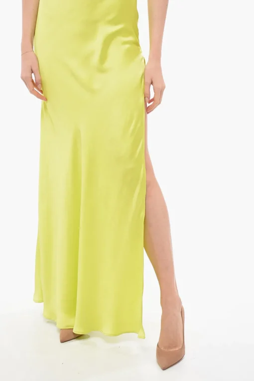 Vestito Sottoveste con Profondo Spacco Laterale>Dont At Me Label Fashion