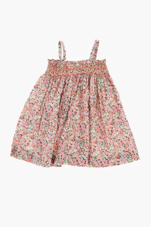 New Vestito Svasato a Fantasia Floreale Abbigliamento