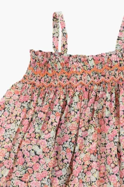 New Vestito Svasato a Fantasia Floreale Abbigliamento