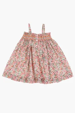New Vestito Svasato a Fantasia Floreale Abbigliamento