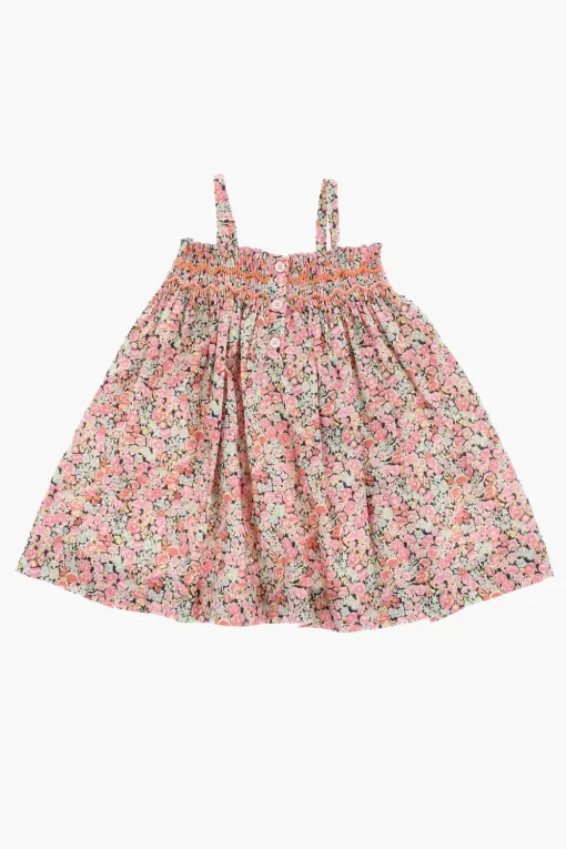 New Vestito Svasato a Fantasia Floreale Abbigliamento