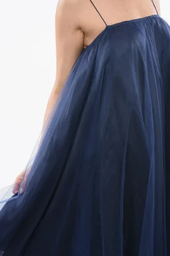Clearance Vestito Svasato in Tulle Donna Vestiti