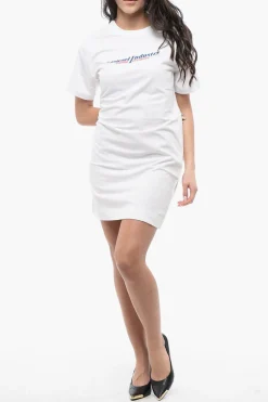 Vestito T-shirt D-EGOR In Cotone con Stampa in Rilievo>Diesel Online