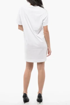 Vestito T-shirt D-EGOR In Cotone con Stampa in Rilievo>Diesel Online