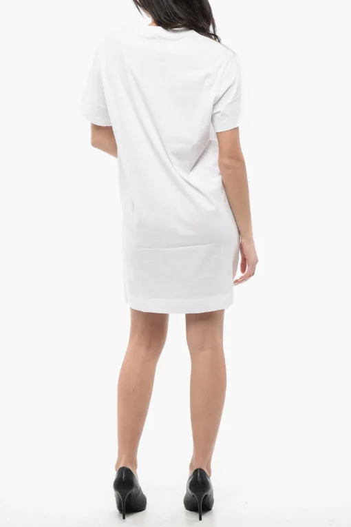 Vestito T-shirt D-EGOR In Cotone con Stampa in Rilievo>Diesel Online