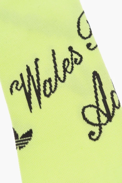 WALES BONNER Calzini Lunghi con Logo All-Over>Adidas New