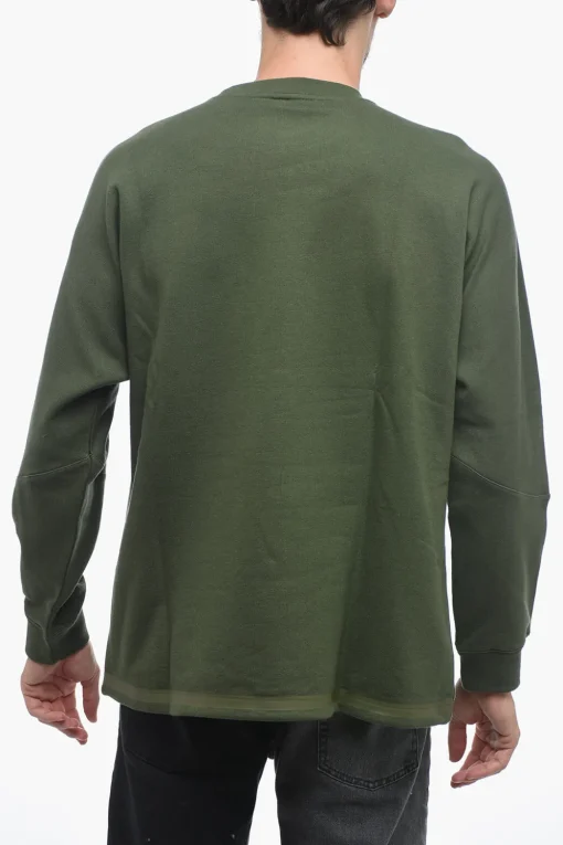 WHITE MOUNTAINEERING Felpa Girocollo in Cotone Garzato con Taschino>Paul & Shark New