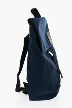 Fashion Zaino CITY FLAP in Nylon Bicolore Uomo Zaini