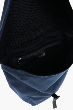 Fashion Zaino CITY FLAP in Nylon Bicolore Uomo Zaini