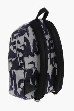 Online Zaino METROPOLITAN in Denim Jacquard Motivo Monogram Uomo Zaini