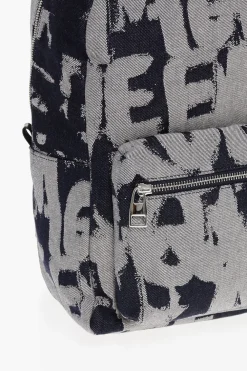 Online Zaino METROPOLITAN in Denim Jacquard Motivo Monogram Uomo Zaini